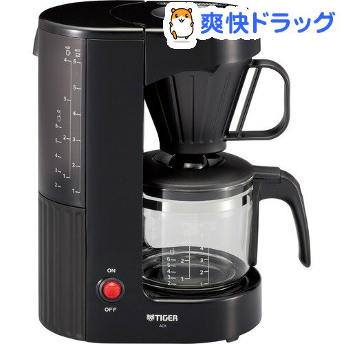 タイガー コーヒーメーカー 0.81L カフェブラック ACX-A060KQ(1台入)