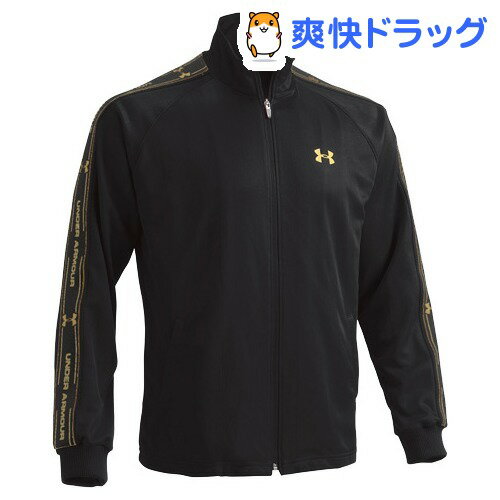 アンダーアーマー UAユニバーサルジャージジャケット MTR3655 BLK／GLD(XL)☆送料無料☆[アンダーアーマー]