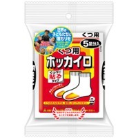 くつ用貼るホッカイロ 5足入