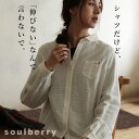 シャツ M/L/LL/3L/4Lサイズ Wガーゼ×後ろカット...