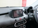 【F500X-02BK-CAN】FIAT 500X 2DINナビキット CANバスアダプター同梱 【フィアット500】