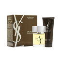 ★あす楽★限定コフレ★正規品【Yves Saint Laurent】 L’HOMME EDT SP 100ml Gift Set 【イヴサンローラン】ロム EDT 100ml 2点ギフトセット【男性用香水 メンズ香水 フレグランス ブランド ラッピング可能】
