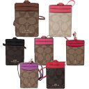 コーチ COACH 小物(カードケース/IDケース) シグネチャー ランヤード パスケース/定期入れ f63274 小物 id case