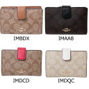 コーチ COACH 小物 財布 ラグジュアリー シグネチャー PVC ミディアム コーナー ジップ ウォレット f54023