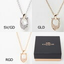 コーチ ネックレス COACH アクセサリー パヴェ シグネ...