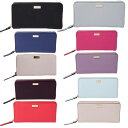 ケイトスペード kate spade ラウンドファスナー 長財布 レザー レディース wlru2669