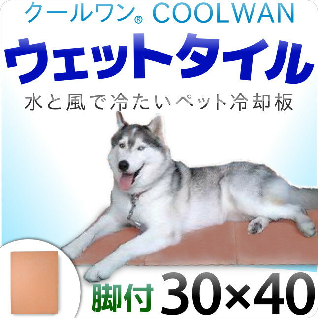 クールワン ウェットタイル● 30×40● Lサイズ 脚付 必要枚数ご購入下さい 送料は後ほどお知らせします 全犬種 猫OKの犬猫用品 水だけで冷たいペット冷却タイルマット 夏の暑さ対策 猛暑はこれで! 《パテント登録商品》02P06jul13水と風で冷えるペットクールマット 犬・猫用