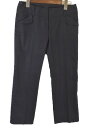 【中古】LAUTREAMONT ロートレアモン ロングパンツ 2 黒☆無地 【160712】 古着【レディース】【s50】