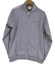 adidas CLIAMLITEジャージジャケット M 灰紫系%アディダス 5400円以上ご購入で送料無料【BIG2nd大阪店】【160729】 古着【中古】【メンズ】【1704s50】【s50】