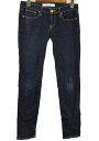 UNIQLO SKINNY FIT スキニーデニムパンツw26 濃紺 &ユニクロジーパン 5400円以上ご購入で送料無料【BIG2nd大阪店】【160730】 古着【中古】【レディース】【1704s50】【s50】