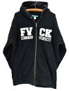 Scale 裏起毛 スウェット ジップパーカー M 黒 激安♪トレーナー 5400円以上ご購入で送料無料【BIG2nd大阪店】【161220】 古着【中古】【メンズ】【1704s50】