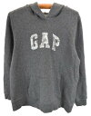 GAP ギャップ 裏起毛スウェットプルオーバーパーカー グレー 激安♭ 5400円以上ご購入で送料無料【BIG2nd大阪】【170211】古着【中古】【キッズ】【1705s50】