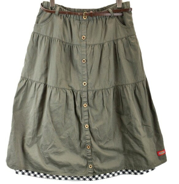 Dickies ディッキーズ ベルト付フレアスカー