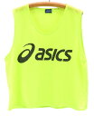 asics ベスト サッカー ビブス F フラッシュイエロー XSG059 バスケ ! メール便可 5400円以上ご購入で送料無料【BIG2nd大阪】【170425】古着【中古】【メンズ】【s50】