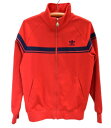 adidas アディダス デサント ジャージ トラック ジャケット キッズ 160cm 赤 紺 激安% 5400円以上ご購入で送料無料【BIG2nd大阪店】【170609】古着【中古】【キッズ】【s50】