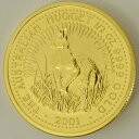 カンガルー金貨 1/2オンス 2001年製オーストラリアパース造幣局発行 純金のゴールド コインは、普遍的な価値があります
