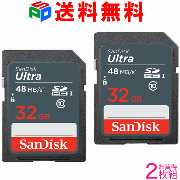 お買得2枚組 SDカード SanDisk サンディ