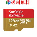  |Cg2{ImicroSDXC 128GB SanDisk TfBXN UHS-I U3 V30 4K A2Ή Class10 R:160MB/s W:90MB/s COpbP[Wi SATF128NA-QXA1   }\Z[