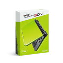 【即納★新品】Newニンテンドー3DS LL本体 ライム×ブラック(RED-S-MAAA)【数量限定3DSカード収納ケースプレゼント!】