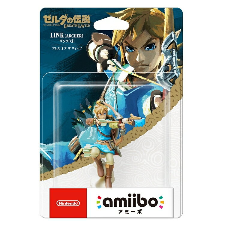 【即納★新品】amiibo リンク(弓)【ブレス オブ ザ ワイルド】（ゼルダの伝説シリーズ）