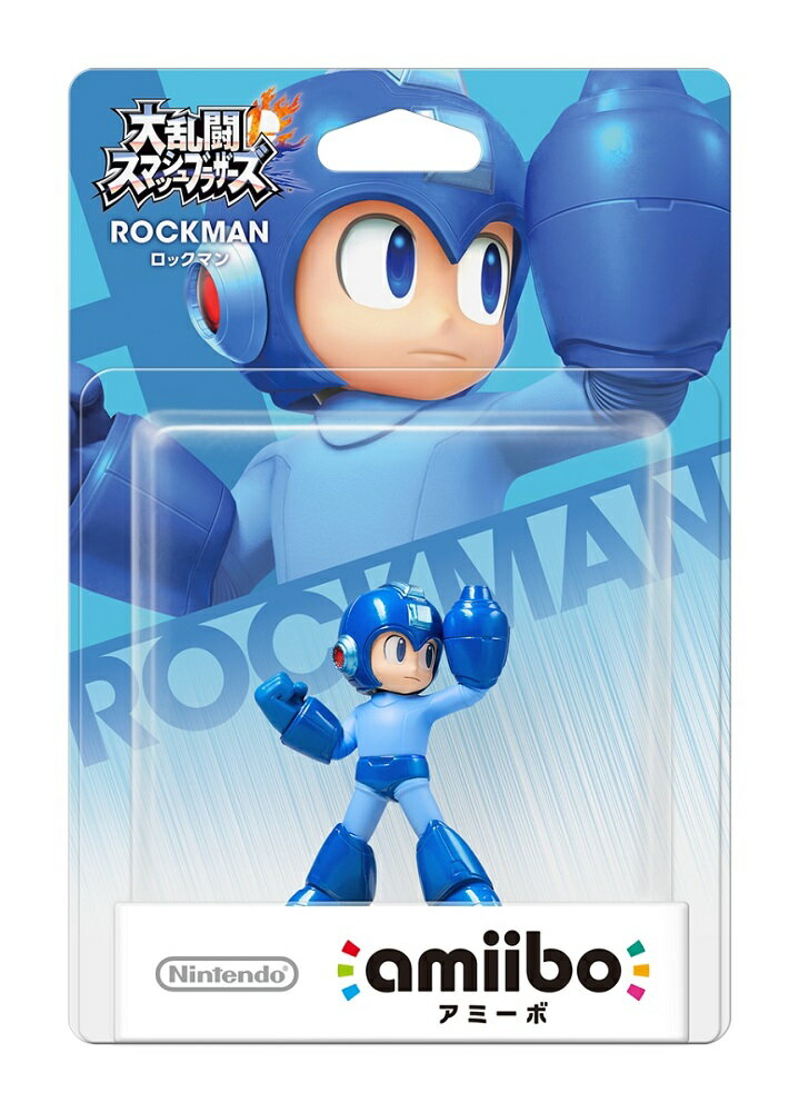 【即納★新品】amiibo ロックマン（大乱闘スマッシュブラザーズシリーズ）