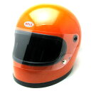 【在庫有 即納】【送料無料】箱・BHVシールド付 BELL STAR 2 ORANGE 58cmビンテージフルフェイスヘルメットベルbucoブコshmタチバナ立花SHOEIショウエイARAIアライバイクバイカーUSAレーサーアメリカンハーレーホンダヤマハシンプソンMOMO