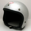 【在庫有 即納】【送料無料】DAYTONA300 METALFLAKE SILVER 59cm スモールジェットヘルメットオープンフェイスアメリカンシルバー銀色ラメメタルフレークM〜Lサイズ