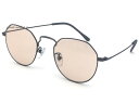 50's STYLE METAL CROWN PANTO SUNGLASS(50sスタイルメタルクラウンパントサングラス)BROWN × LIGHT BROWN ライトブラウンレンズ伊達眼鏡メガネめがねクラシカルトラッド流行トレンドuv紫外線カットアイウェア金属フレームレトロ