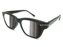 SPY WELLINGTON SUNGLASS(スパイウェリントンサングラス)BLACK × MIRROR ミラーレンズ防犯探偵尾行追尾マルタイfbiciaパーティージョークバラエおもしろティグッズ伊達眼鏡ダテメガネだてめがね鏡面レンズ