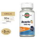 リアクタ-C 500mg &バイオフラボノイド 90粒 タブレット KAL(カル)持続 美容 健康 対策 喫煙 人気