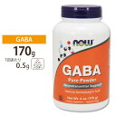 GABA(ギャバ) 100%ピュアパウダー 170g NOW Foods(ナウフーズ)
