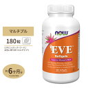 イヴ ウーマンズマルチビタミン ソフトジェル 180粒 NOW Foods(ナウフーズ) 【★お一人様1点限り】【ポイントUP対象★11/24 17:00-12/8 9:59まで】