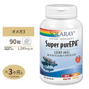 スーパーピュアEPA 1,200mg(EPA 360mg DHA 240mg) 90粒 SOLARAY(ソラレー)☆【ポイントUP★1/19 17:00- 2/9 9:59】