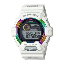 【未使用品】【即納】プライスタグ付き カシオ CASIO G-SHOCK ジーショック GWX-8904K-7JR Love The Sea And The Earth イルカ・クジラモデル 2022 虹 レインボー ホワイト メンズ イルクジ プレゼント ペア 贈り物 腕時計