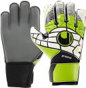 uhlsport(ウールシュポルト)サッカー手袋エリミネーター ソフト グラフィット1000191BLK/GRN/WHT