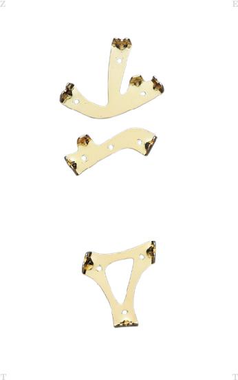 ZETT（ゼット）野球＆ソフト革底用マッハスタビレックス釘式取替金具捕手用_BX626BX626の画像