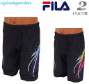 水着 メンズ スイムパンツ FILAフィラ/FILA/ブラック/ターコイズブルー/ライム&レッド/M/L/