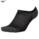 【店内全品10%OFFクーポン★3/1~24時間限定】MIZUNO ミズノ スニーカー イン ソックス メッシュ 靴下 32X0302【2足までメール便OK】