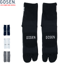 【店内全品10%OFFクーポン発行中★6/4 20時~】GOSEN ゴーセン バドミントン ソックス 高機能ソックス(足首フィット&母指球サポート)足袋タイプ F2000 25~28cm 【メール便OK】