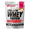kentai/ケンタイ 健康体力研究所 100%CFMホエイプロテイングルタミンプラス スーパーデリシャス 700g アップル風味 K223 スポーツ サプリメント