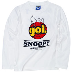 【SALE】【gol.】ゴル gol.　×　PEANUTS　コラボTシャツスペシャルオファー KIDS　長袖　Tシャツ