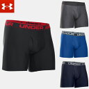 アンダーアーマー フィッティド メンズ ボクサー パンツ 1277238 UNDERARMOUR FITTED MENS 6” BOXERJOCK 【USA モデル】