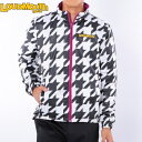 (Loudmouth golf) 2016年秋冬モデル ラウドマウス メンズ ゴルフ リバーシブル 撥水/保温 フルジップ ブルゾン 726-509 カラー:002オークモント 裏:パープル / Lサイズ