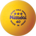 Nittaku NB-1121 サウンドボール（視覚障害者用） 40mm 1ダース オレンジ