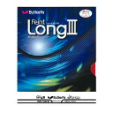 バタフライ Butterfly 卓球ラケット用ラバー フェイント・LONG III 超ゴクウス 00340 表ソフト ブラック