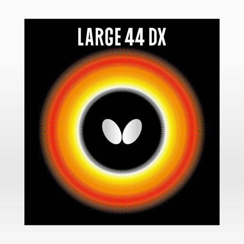 バタフライ Butterfly 卓球ラケット用ラバー ラージ・44・DX 00370 表ソフト ブラック