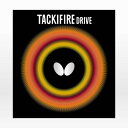 バタフライ Butterfly 卓球ラケット用ラバー タキファイア ドライブ DRIVE 05330 裏ソフト ブラック