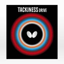 バタフライ Butterfly 卓球ラケット用ラバー タキネス ドライブ DRIVE 05410 裏ソフト レッド