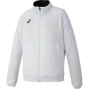 asics アシックス トレーニングジャケット XAT146 ホワイト