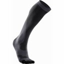 2XU ツー・タイムズ・ユー コンプレッション パフォーマンス ラン ソックス WA2443E レディース チタン<在庫僅少>